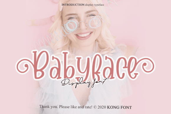 Babyface: A Handwritten Script Font for Modern Creators