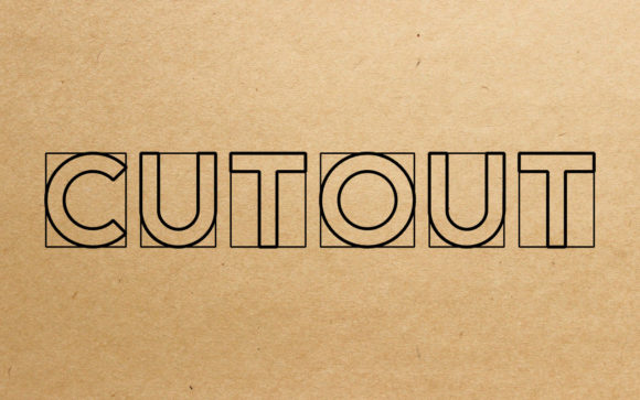 Cut Out: The Display Font That Makes Your Ideas Pop