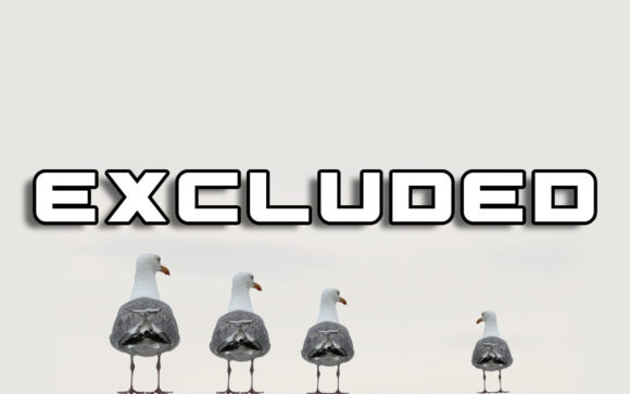 Excluded: The Modern Display Font for Futuristic Designs
