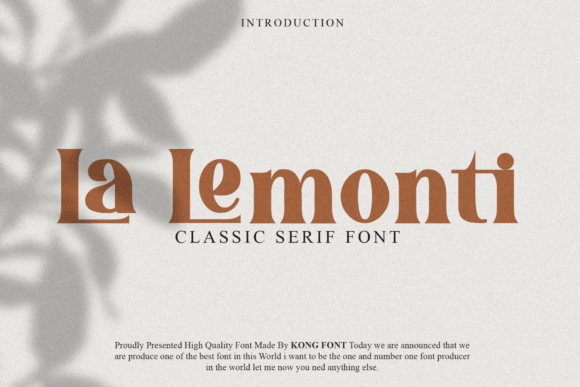 La Lemonti: The Modern Handwritten Font for Creative Projects