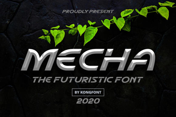 Mecha: A Modern Display Typeface for Bold Statements