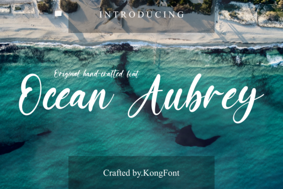 Ocean Aubrey: A Script Font for Creative Projects