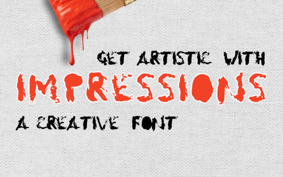 Unearthing the Dark Allure of the Impressions Typeface